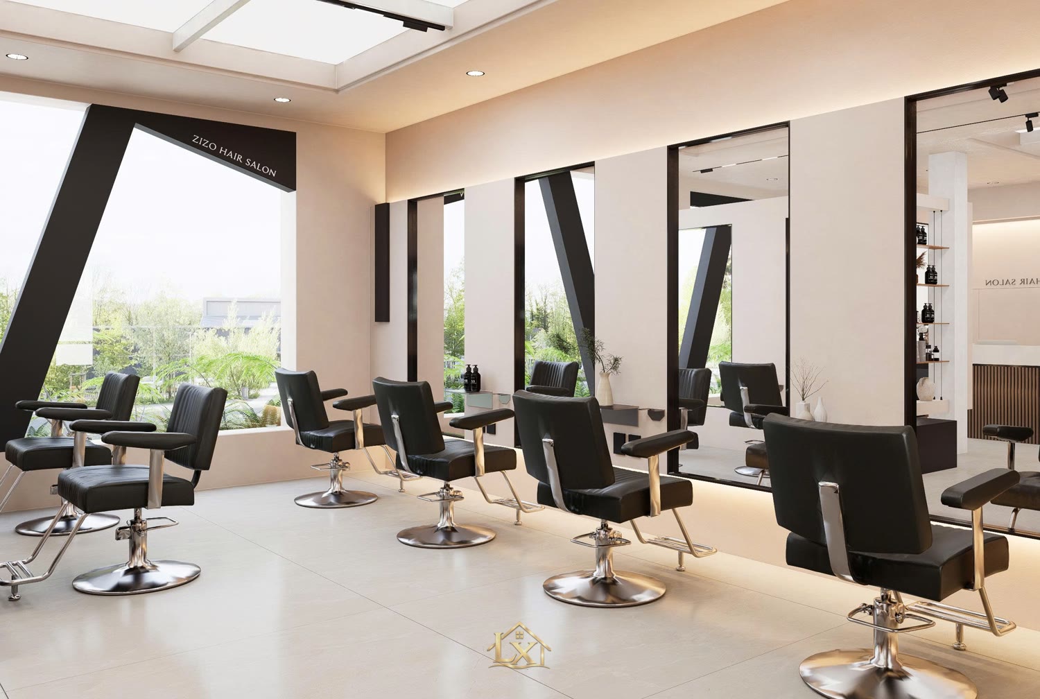 Mặt bàn salon chịu hóa chất thuốc nhuộm: chọn bền