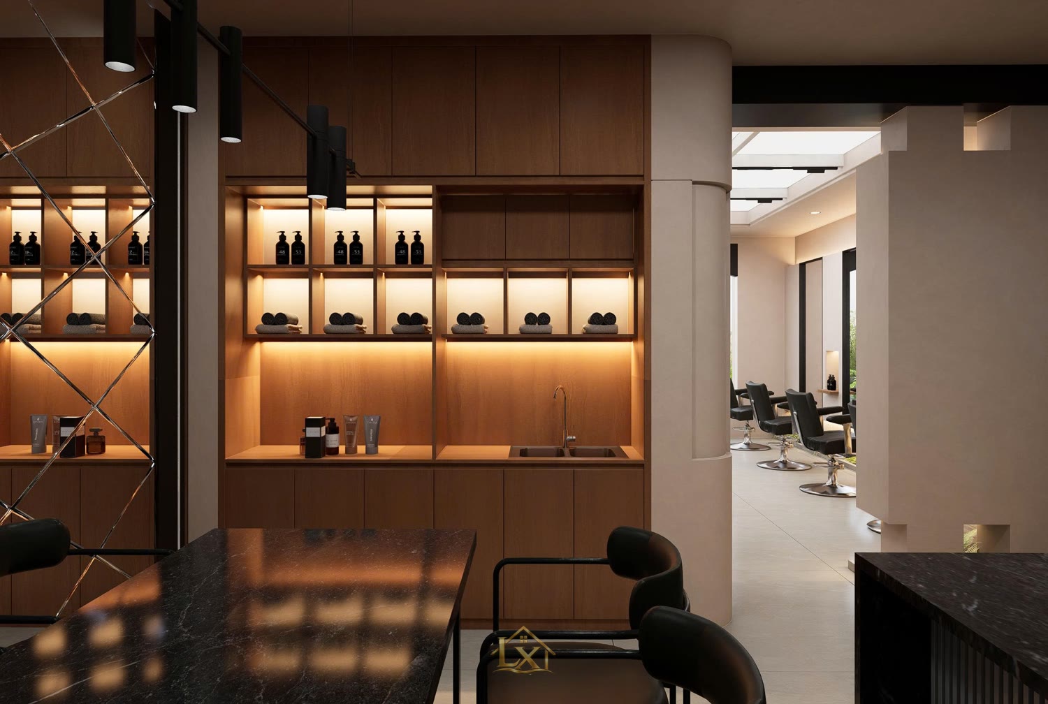 Chi phí thi công Salon tóc tại Đống Đa 2026: báo giá theo m²