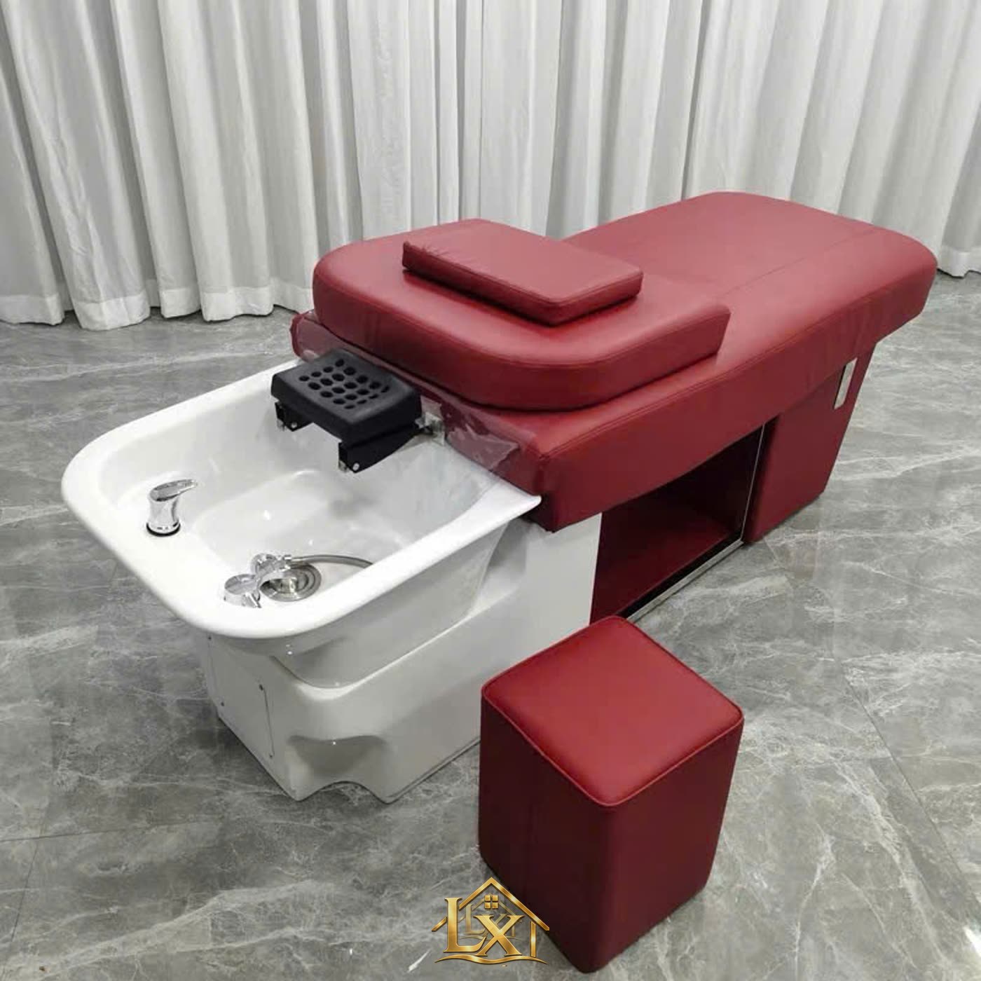 Mẫu giường gội dưỡng sinh cao cấp - Nội Thất Hà Tuấn LX