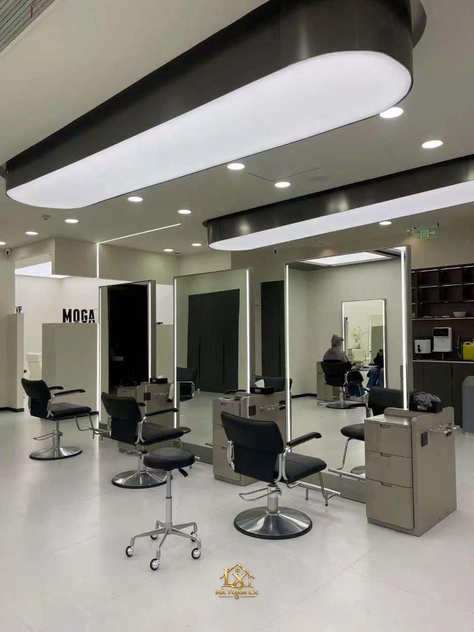 Mẫu gương salon thực tế do Nội Thất Hà Tuấn LX thi công 100 - Nội Thất Hà Tuấn LX