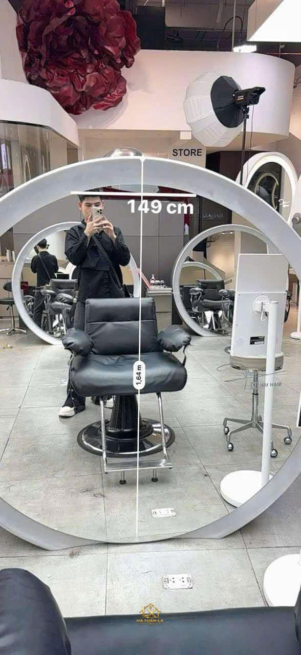 Mẫu gương salon thực tế do Nội Thất Hà Tuấn LX thi công 104 - Nội Thất Hà Tuấn LX
