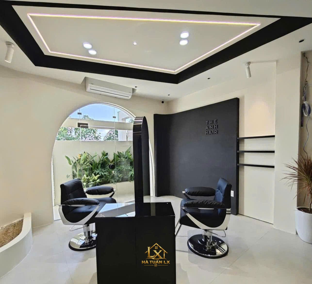 Mẫu gương salon thực tế do Nội Thất Hà Tuấn LX thi công 115 - Nội Thất Hà Tuấn LX