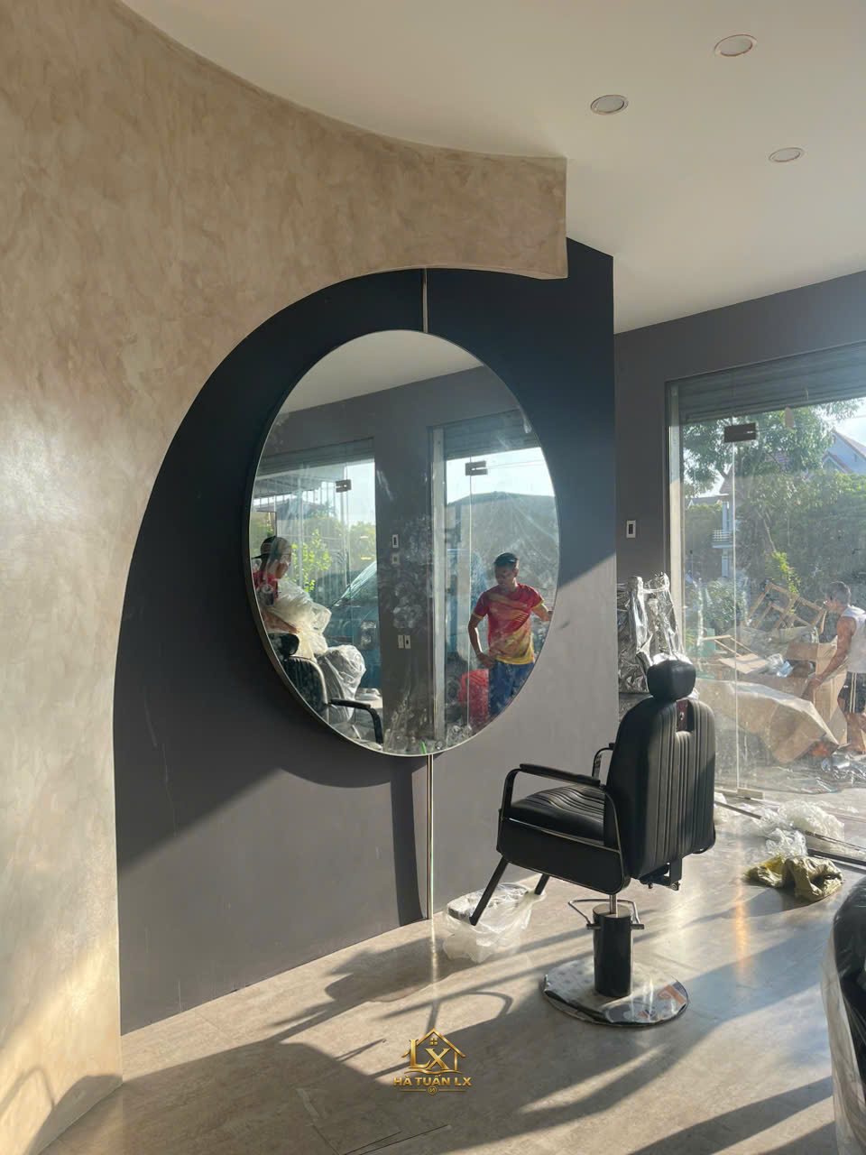 Mẫu gương salon thực tế do Nội Thất Hà Tuấn LX thi công 119 - Nội Thất Hà Tuấn LX