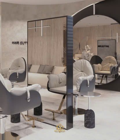 Mẫu gương salon thực tế do Nội Thất Hà Tuấn LX thi công 121 - Nội Thất Hà Tuấn LX