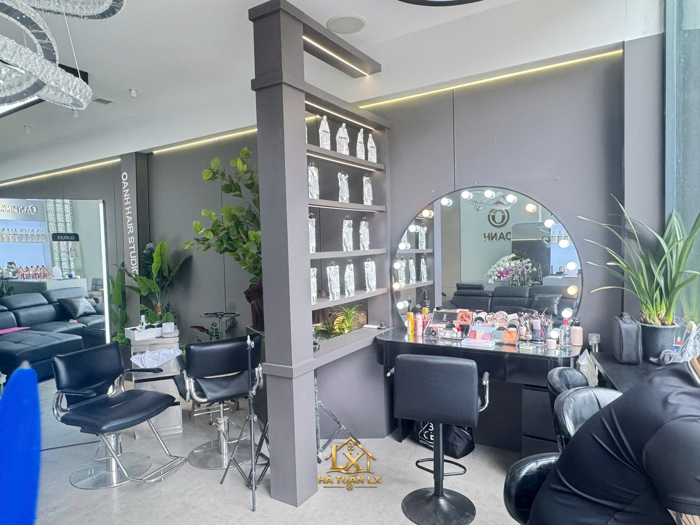 Mẫu gương salon thực tế do Nội Thất Hà Tuấn LX thi công 141 - Nội Thất Hà Tuấn LX