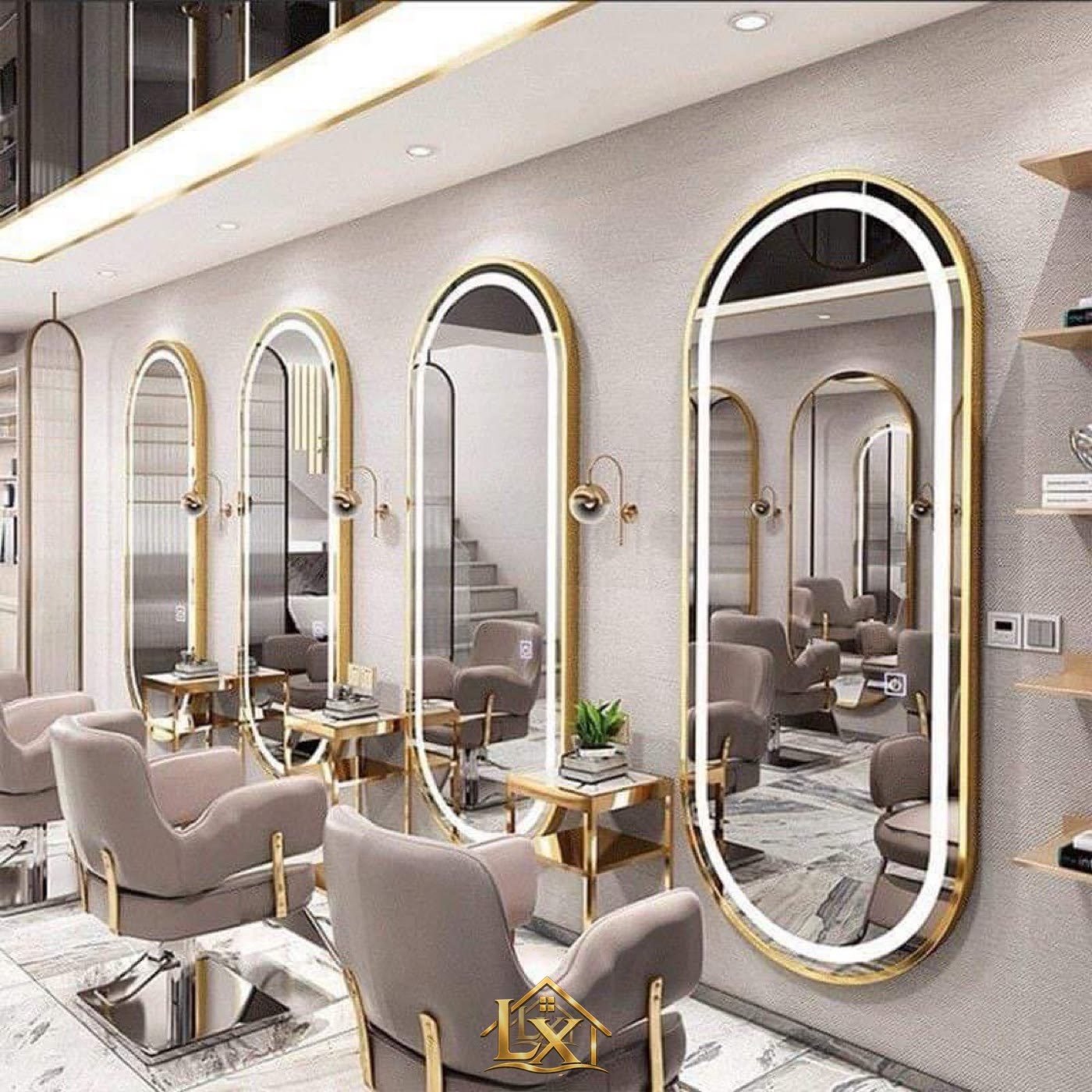 Mẫu gương salon thực tế do Nội Thất Hà Tuấn LX thi công 44 - Nội Thất Hà Tuấn LX