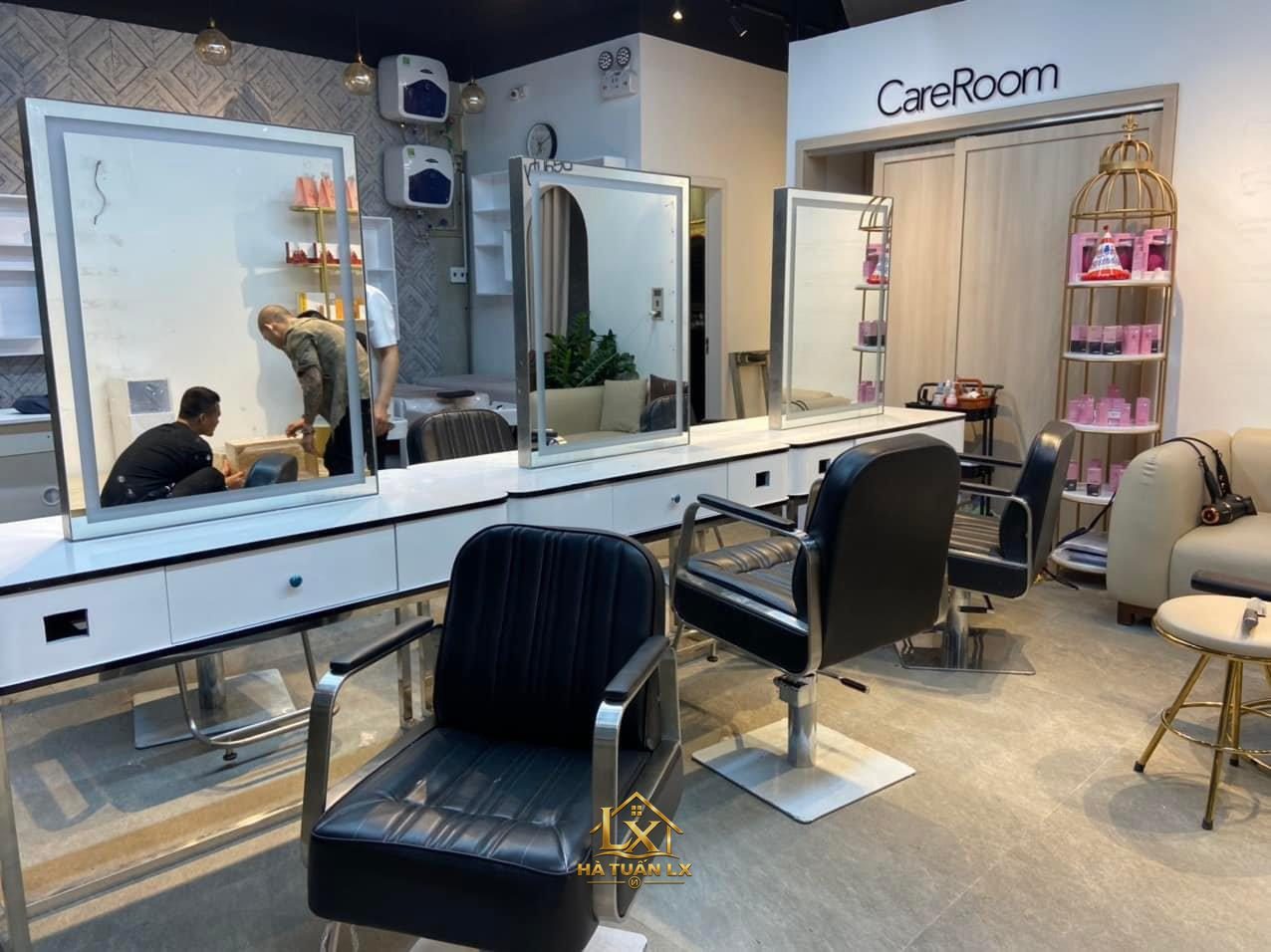 Mẫu gương salon thực tế do Nội Thất Hà Tuấn LX thi công 51 - Nội Thất Hà Tuấn LX