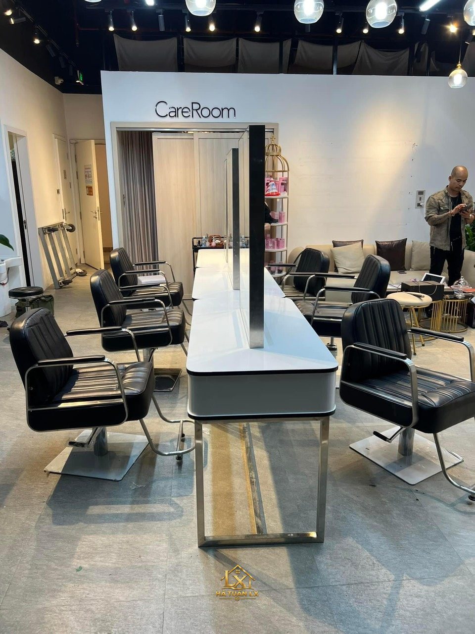 Mẫu gương salon thực tế do Nội Thất Hà Tuấn LX thi công 53 - Nội Thất Hà Tuấn LX