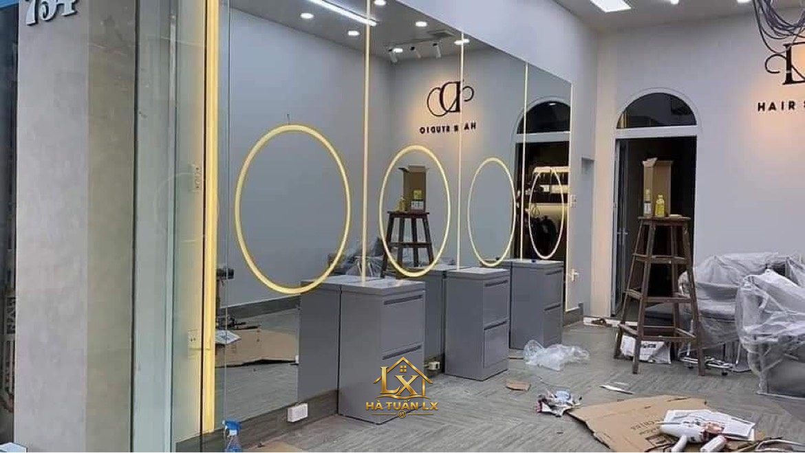 Mẫu gương salon thực tế do Nội Thất Hà Tuấn LX thi công 60 - Nội Thất Hà Tuấn LX