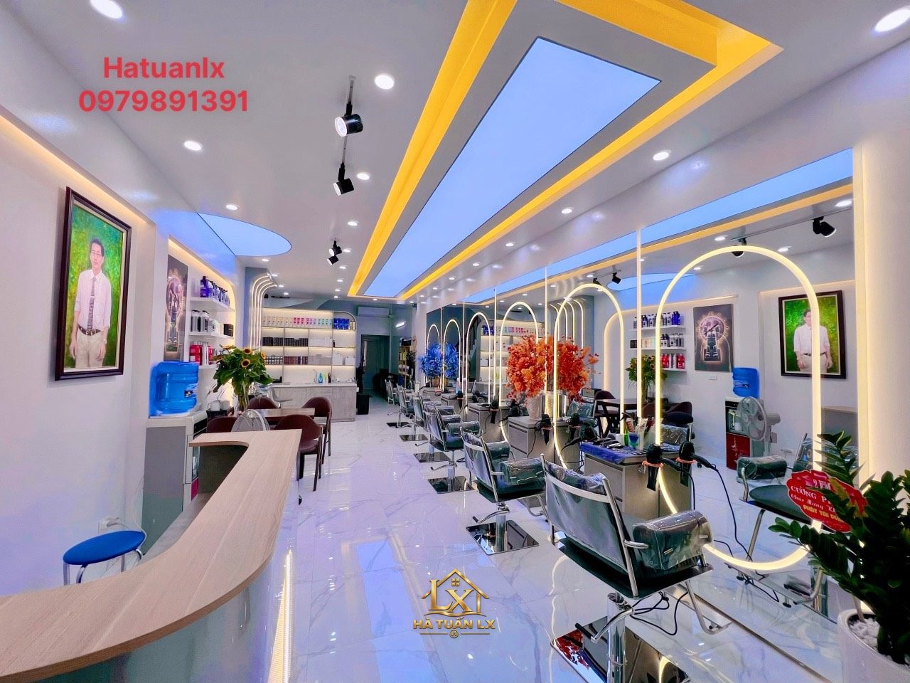 Mẫu gương salon thực tế do Nội Thất Hà Tuấn LX thi công 61 - Nội Thất Hà Tuấn LX