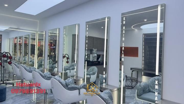 Mẫu gương salon thực tế do Nội Thất Hà Tuấn LX thi công 63 - Nội Thất Hà Tuấn LX