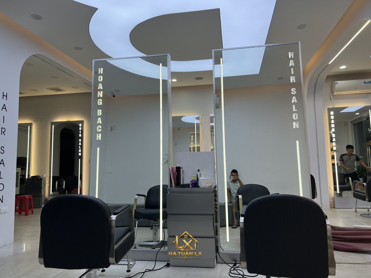 Mẫu gương salon thực tế do Nội Thất Hà Tuấn LX thi công 67 - Nội Thất Hà Tuấn LX