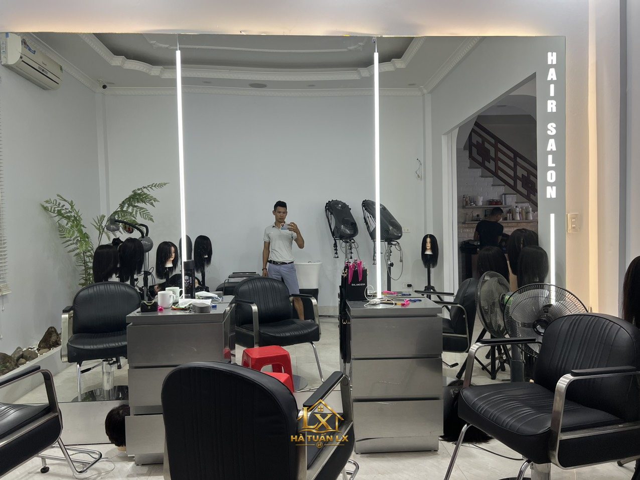 Mẫu gương salon thực tế do Nội Thất Hà Tuấn LX thi công 69 - Nội Thất Hà Tuấn LX