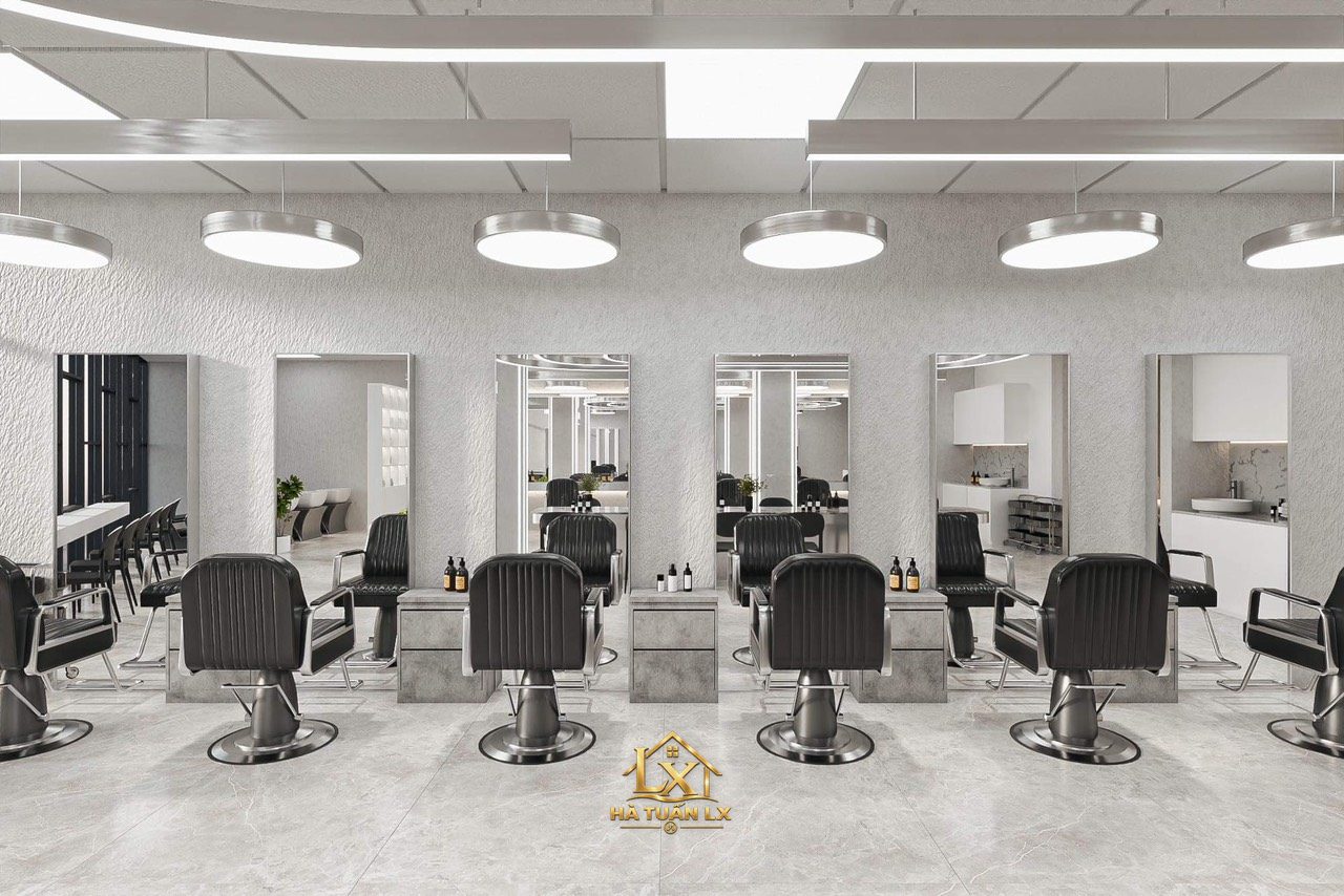 Mẫu gương salon thực tế do Nội Thất Hà Tuấn LX thi công 83 - Nội Thất Hà Tuấn LX
