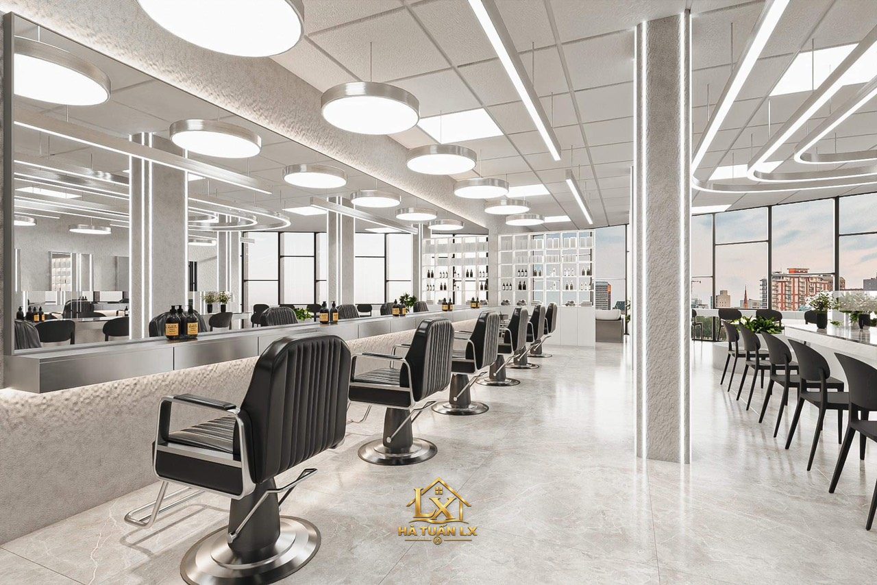Mẫu gương salon thực tế do Nội Thất Hà Tuấn LX thi công 84 - Nội Thất Hà Tuấn LX