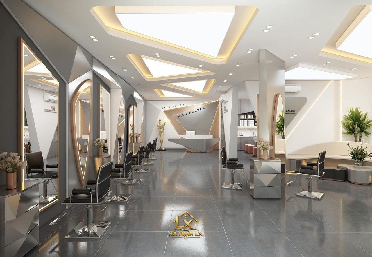 Mẫu gương salon thực tế do Nội Thất Hà Tuấn LX thi công 86 - Nội Thất Hà Tuấn LX