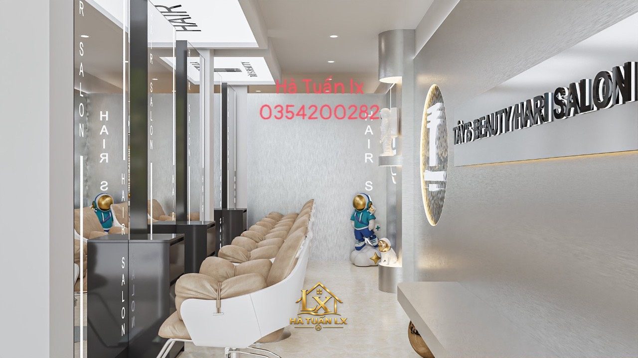 Mẫu gương salon thực tế do Nội Thất Hà Tuấn LX thi công 89 - Nội Thất Hà Tuấn LX