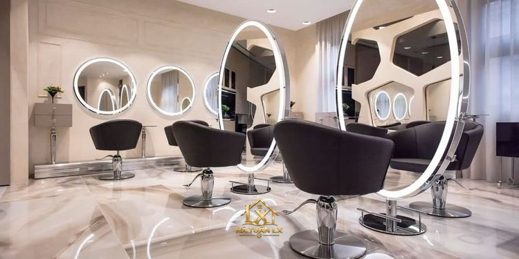 Mẫu gương salon thực tế do Nội Thất Hà Tuấn LX thi công 93 - Nội Thất Hà Tuấn LX