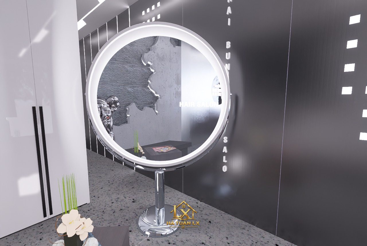 Mẫu gương salon thực tế do Nội Thất Hà Tuấn LX thi công 94 - Nội Thất Hà Tuấn LX