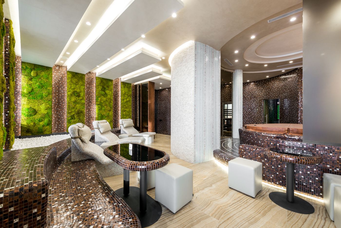 Mẫu spa đẹp do Nội Thất Hà Tuấn LX thiết kế thi công