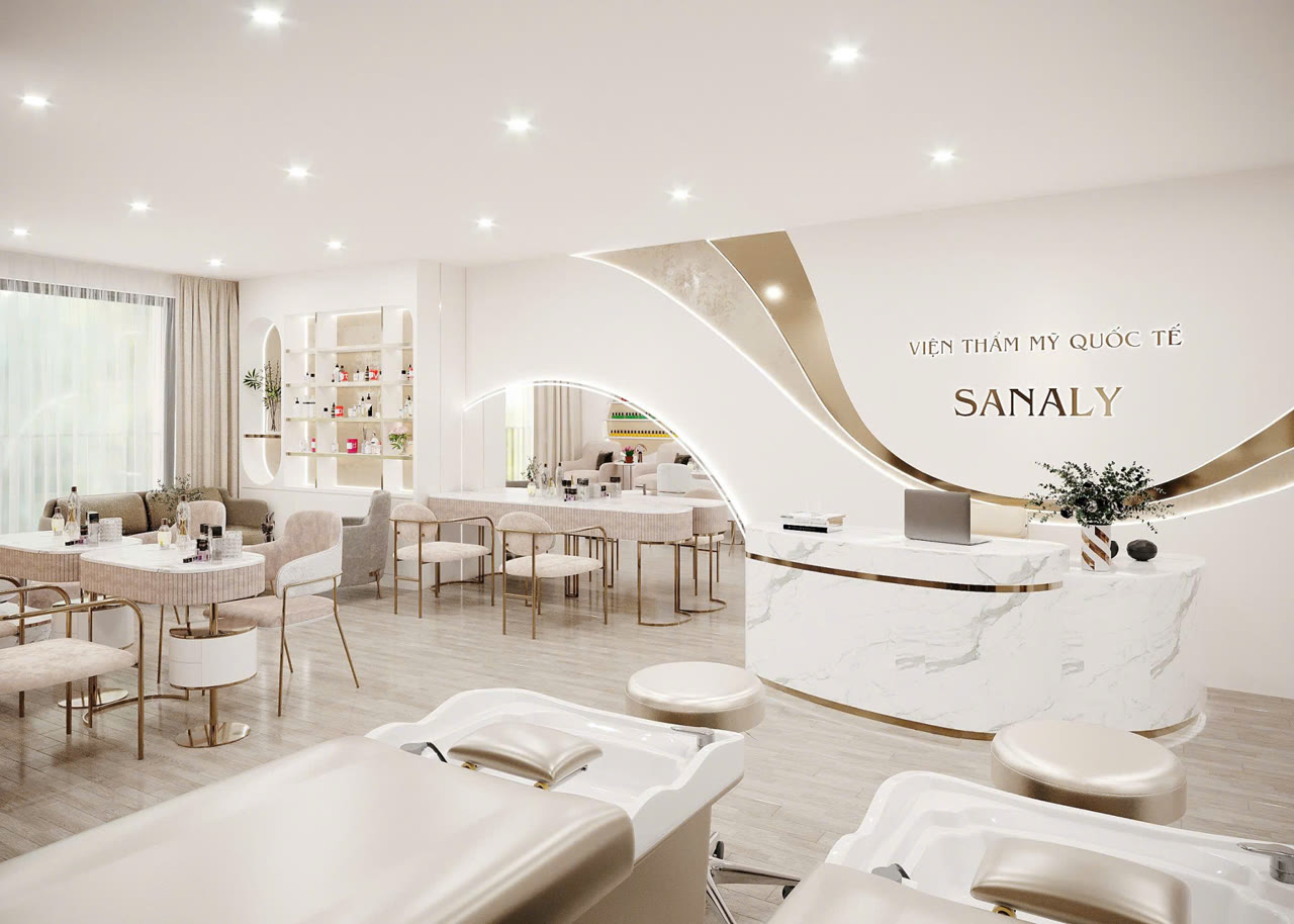Công trình spa do Hà Tuấn LX thi công trọn gói